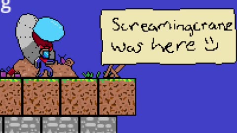 Can Anyone Find This Secret (Screamingcrane`s 2D Platformer)