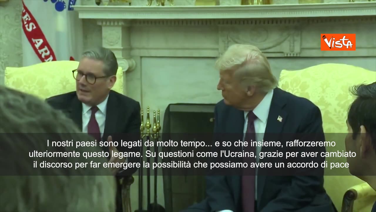 NOTIZIE DAL MONDO Starmer; 'Grazie a Trump per aver cambiato la narrazione su Ucraina per far emergere la possibilità che possiamo avere un accordo di pace". Così il premier britannico Starmer