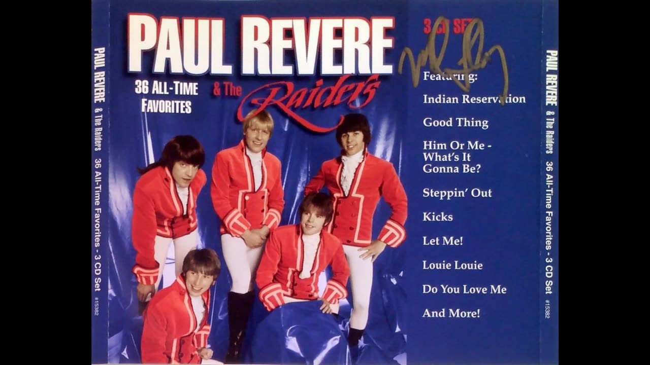 Paul Revere & The Raiders - 36 All Time Favorites Disc 2