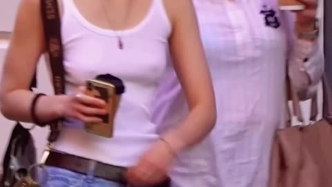 Russian girls in streets #russia #travel #trending #shorts