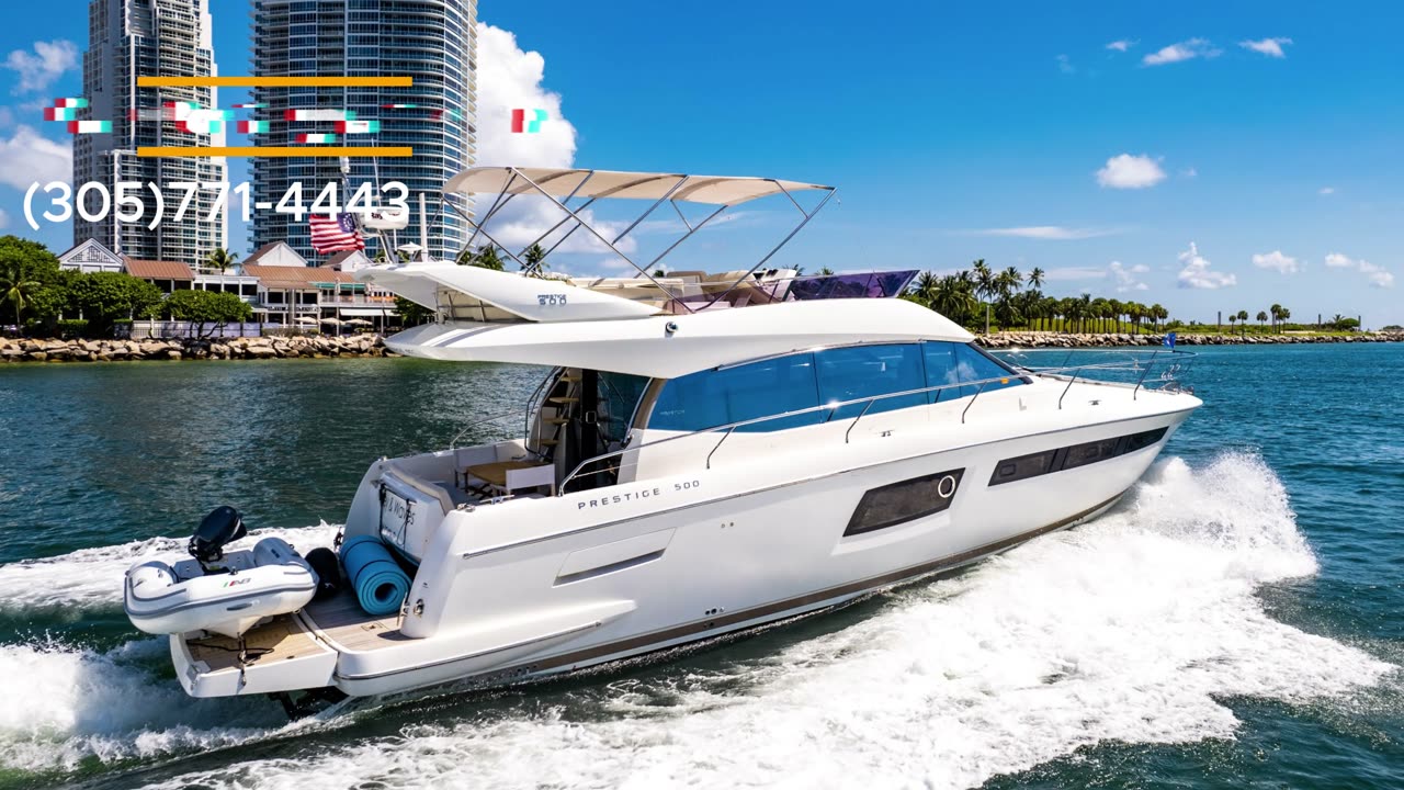 52' Prestige - Yacht Rental in North Bay Village, Florida