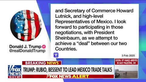 BREAKING: Trump announces border deal with Mexico, tariff pause