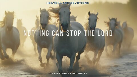 Heaven Land Devotions - Nothing Can Stop The Lord