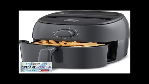 DASH Tasti-Crisp™ Electric Air Fryer Oven 2.6 Qt. Grey – Compact Air Review