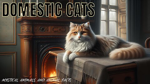 Domestic cats sweet companions and beautiful animals