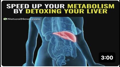 Speed up your metabolism by detoxing your liver