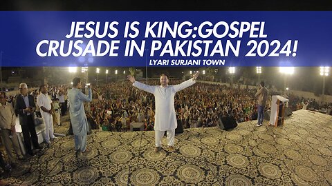 Gospel crusade Lyari Surjani Town Karachi 🔥 - Evangelist Filip Mazur