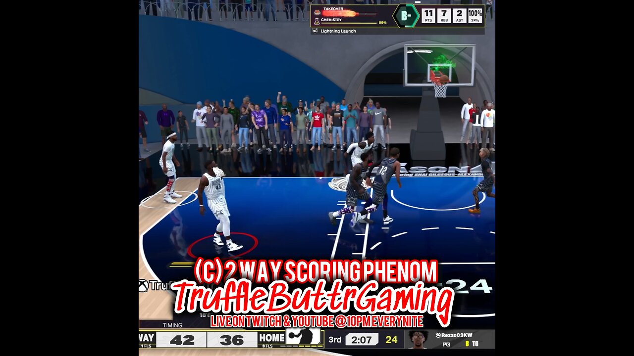 Running With Randoms Part. 4 #2k #2k25 #nba2k25 #fyp #gaming #dunk #viral #crossover #basketball