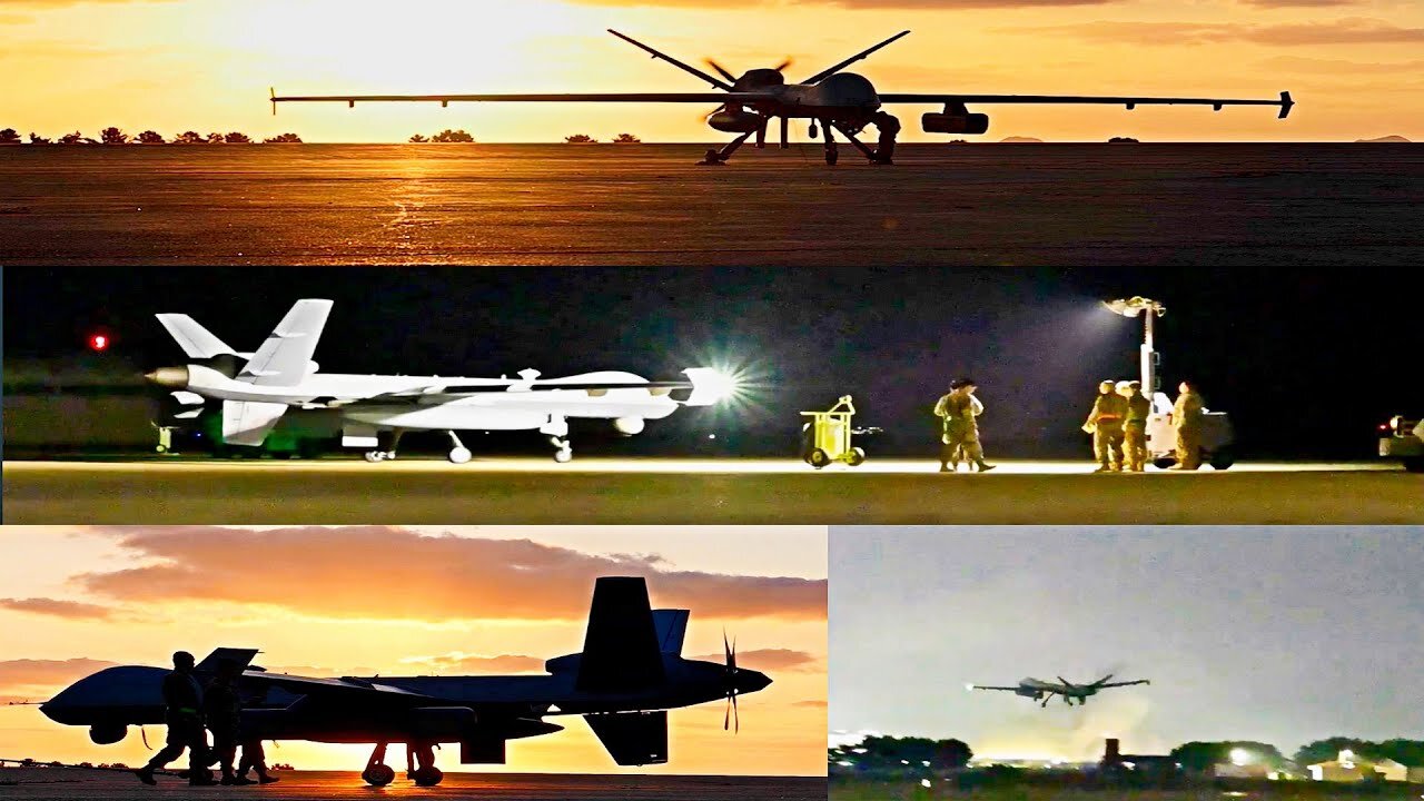 MQ-9 Reaper lands in South Korea for the FREEDOM FLAG 24-1 exercise!