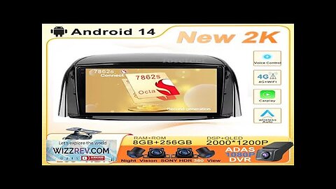 Android 14 Multimedia Car Radio Player For Renault Koleos 2008 2016 Review