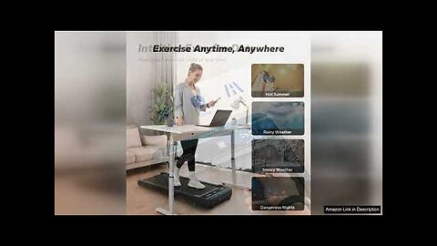 MERACH Walking Pad Small Treadmill for Home & Office Under Desk Treadmill Review