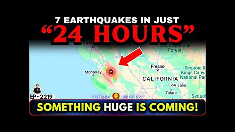 SHOCKING- "7 EARTHQUAKES WITHIN 24 HOURS" God's Message Now