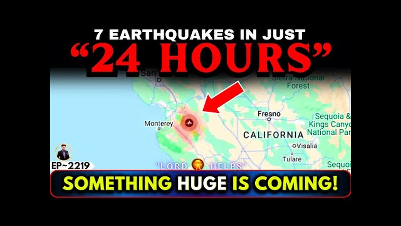 SHOCKING- "7 EARTHQUAKES WITHIN 24 HOURS" God's Message Now