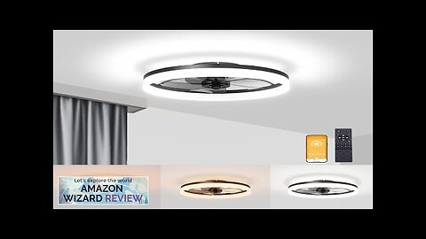 VOLISUN Low Profile Ceiling Fans with Lights and Remote Fandelier Ceiling Fan Review