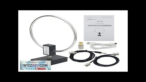 GA-450 GA450 Loop Antenna SDR Short Medium Wave Radio Antenna SW 2.30-30MHz Review