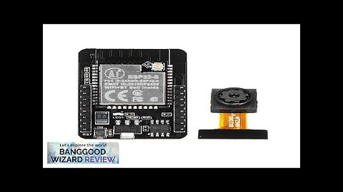 Geekcreit ESP32-CAM WiFi + bluetooth Camera Module Development Board ESP32 With Camera Review