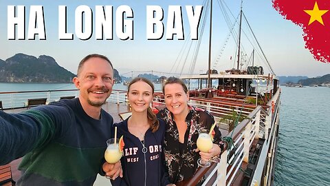 Luxury Cruise in Ha Long Bay, Vietnam (A HUGE Surprise!) #vietnam #halongbay