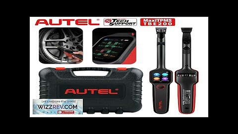 Autel MaxiTPMS TBE200E Tire Tread Laser Detector Brake Disc Wear Thickness Diagnostic Review