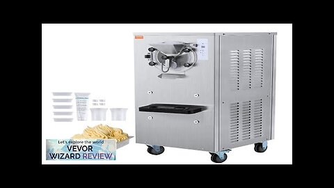 VEVOR Commercial Ice Cream Machine 20-25L/H Yield 2400W 1-Flavor Hard Serve Ice Review