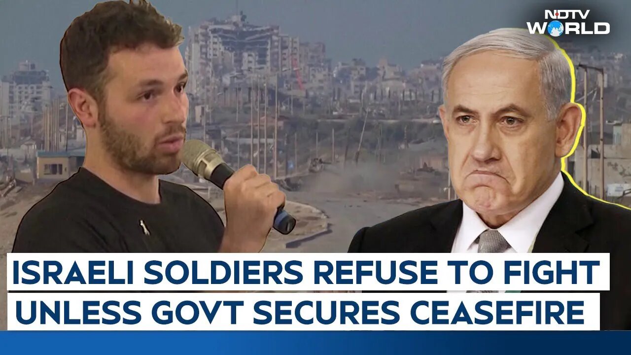 Growing movement of Israeli soldiers say they will lay down arms if no ceasefire