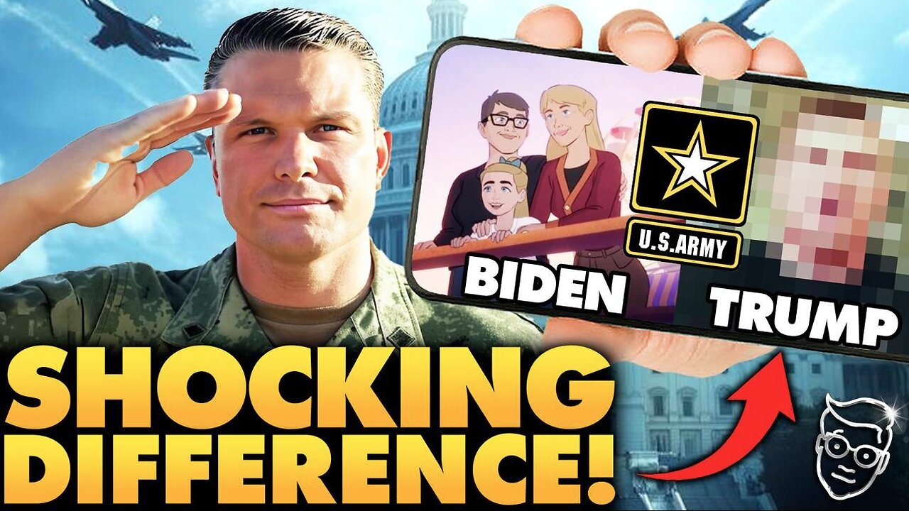 The Difference Between Trump and Biden Military Ads Will SHOCK You | Army Recruitment UP 1000%