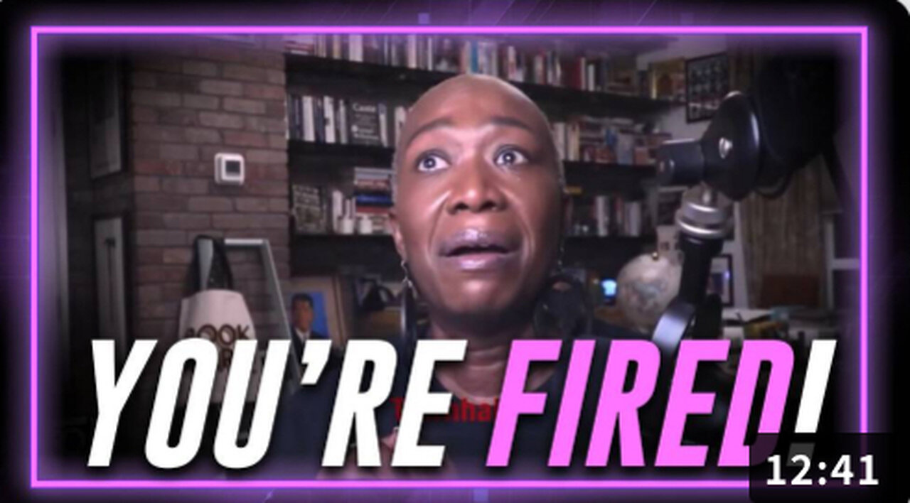 Watch Fired Joy Reid Sob Liberal Tears After Her MSNBC Show Gets Canceled