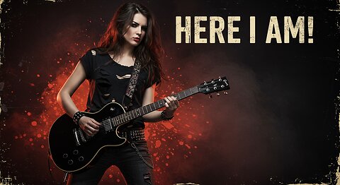 ⚡ Here I Am – A High-Energy Rock Anthem! ⚡ | [Official Music Video] (V9)