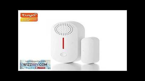 Tuya Smart WiFi Door Window Sensor Door Open/Closed Detectors Sound and Light Review