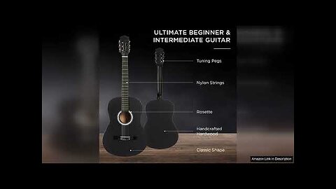 Best Choice Products 38in Beginner All Wood Acoustic Guitar Starter Kit Review