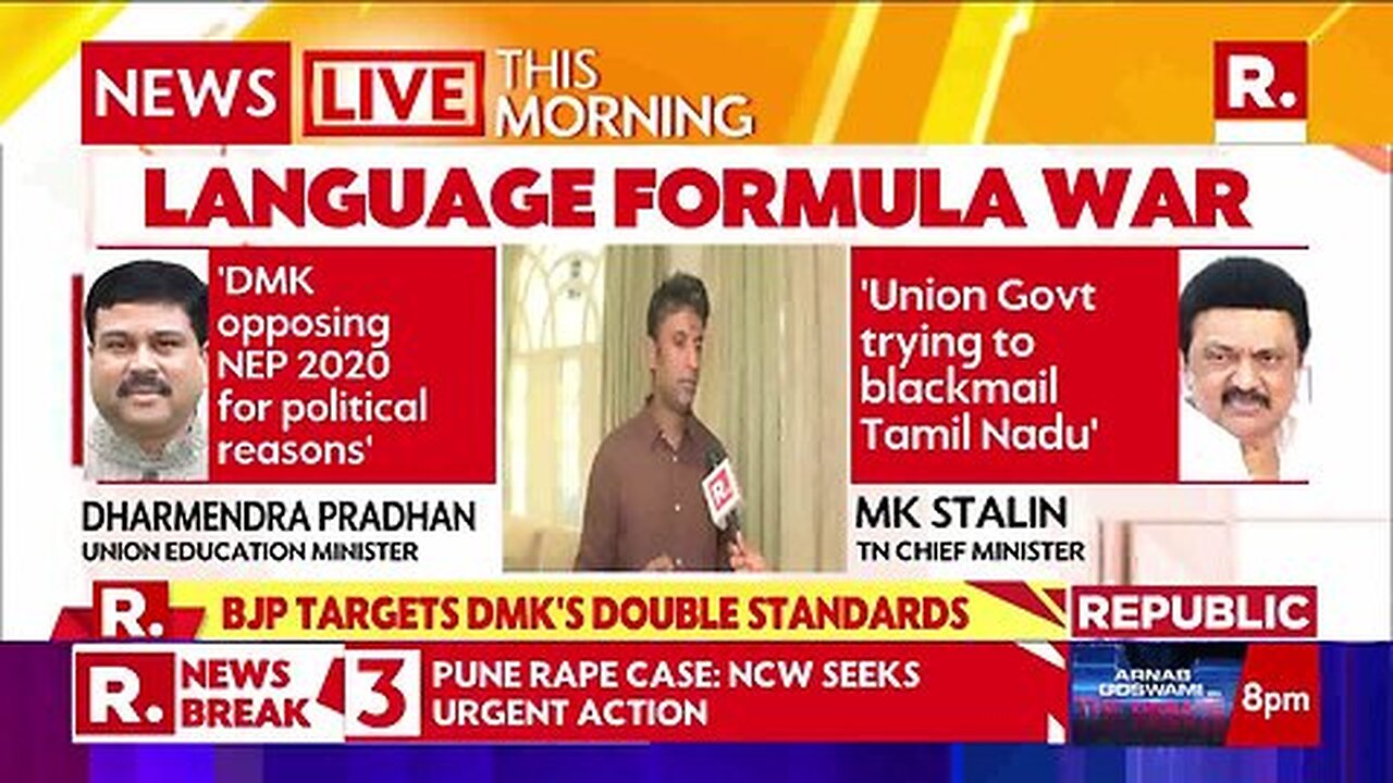 Language Row Boils Up In Tamil Nadu, Annamalai Accuses Actor Vijay Having Double Standards