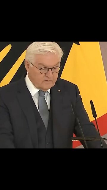 the call for early elections in Germany, President Steinmeier stated: