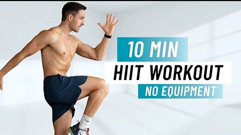 10 Min Calorie Blasting Hit - No Equipment, No Repeats, High Intensity Workout