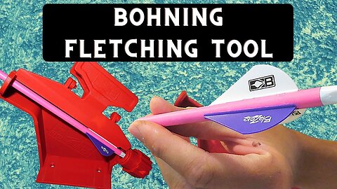 How to Fletch Arrows | Bohning Fletching Tool Review | DIY Fletch Your Own Arrows