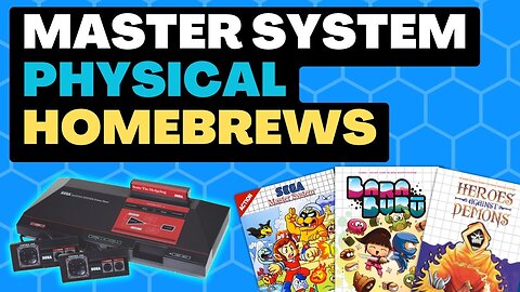 The BEST Master System Homebrew Games