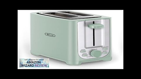 BELLA 2 Slice Toaster with Auto Shut Off Extra Wide Slots Review