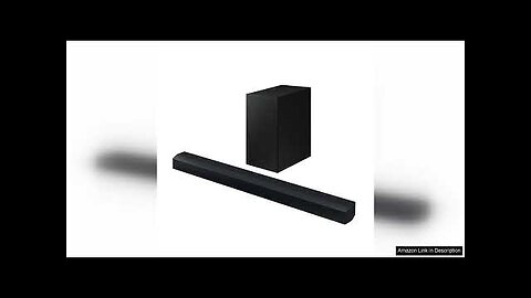 SAMSUNG HW-C450 2.1ch Soundbar w/DTS Virtual X, Subwoofer Included, Bass Boost, Adaptive Review