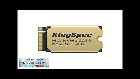 KingSpec M.2 NVMe 2230 SSD PCIe Gen 4.0x4 5000MB/s Hard Disk 512GB Review