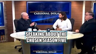 Jonathan Roumie speaks with Cardinal Dolan about the Chosen Season Five, life, faith whats important