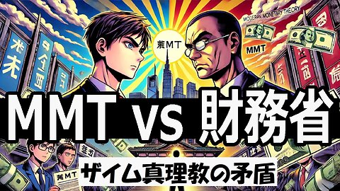 財務省 vs MMT！借金と呼びながら、止める気も返す気もないザイム真理教の矛盾