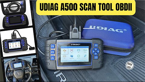 UDIAG A500 Scan Tool with Airbag Reset and much more