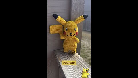 I Made Pokémon’s Pikachu in Crochet!