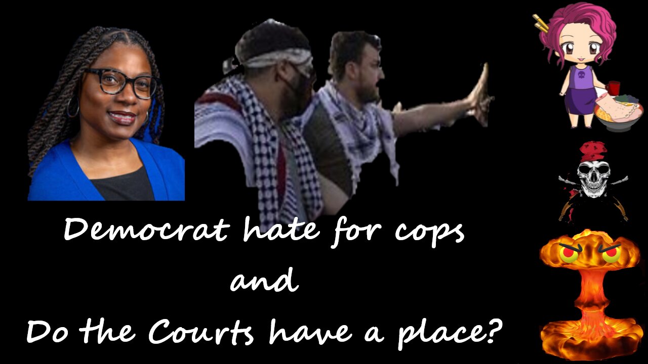 25 03 13 Democrat hate for cops and Do the Courts have a place_