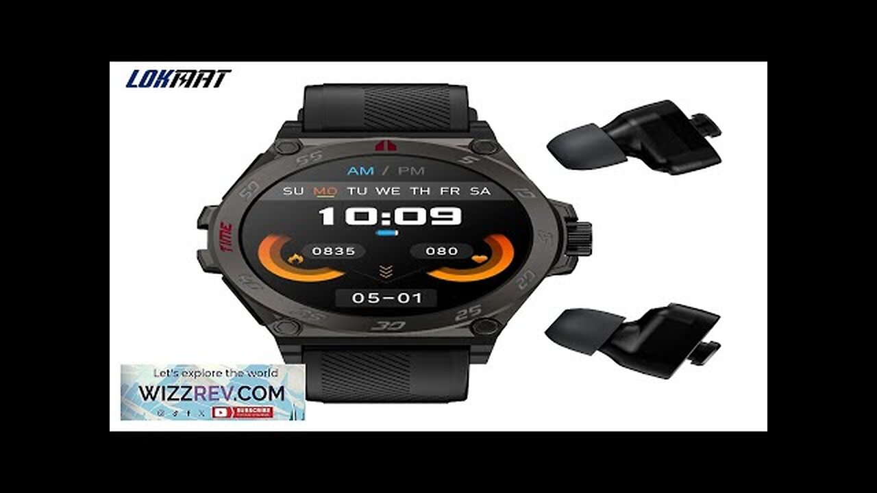 LOKMAT TIME GT 2-in-1 Smart TWS BT Earphones Watch 1.508 AMOLED Display Review