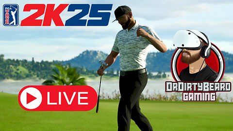 PGA TOUR 2K25 - Ranked Tournaments, Career, Societies, & MORE!!!