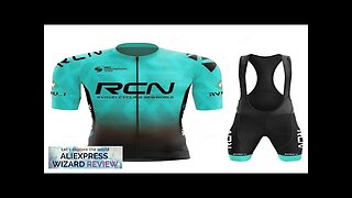 2023 RCN Team Cycling Jersey Set Summer Breathable Road Bicycle Suit Riding Review