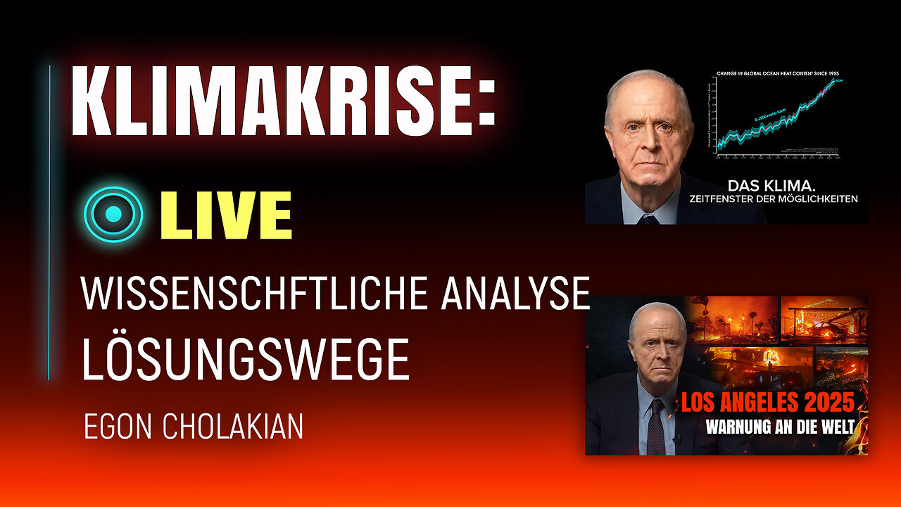 Zwei entscheidende Themen in einem Stream: Waldbrände in Kalifornien und globale Klimarisiken