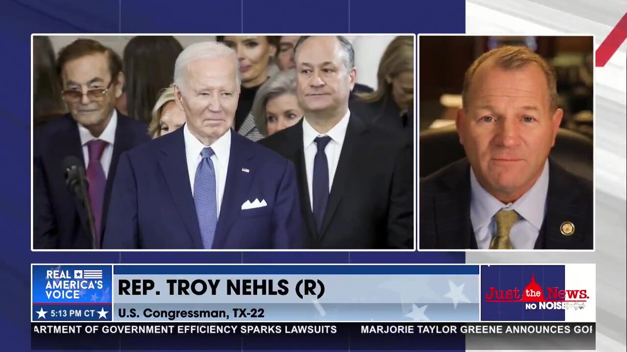 Rep. Troy Nehls insists probe into J6 committee must continue, regardless of Biden’s pardon