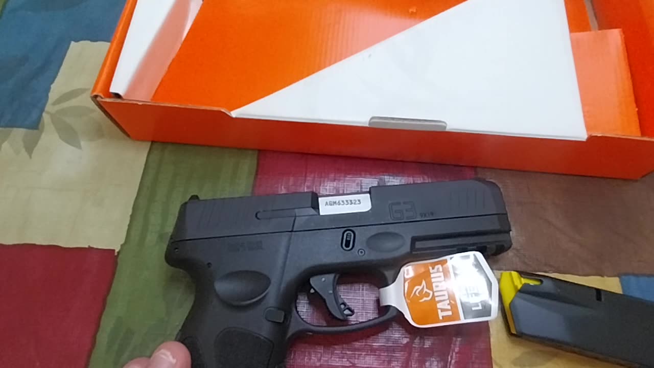 Unboxing my Taurus G3 9mm Black Full Size, 4" barrel.