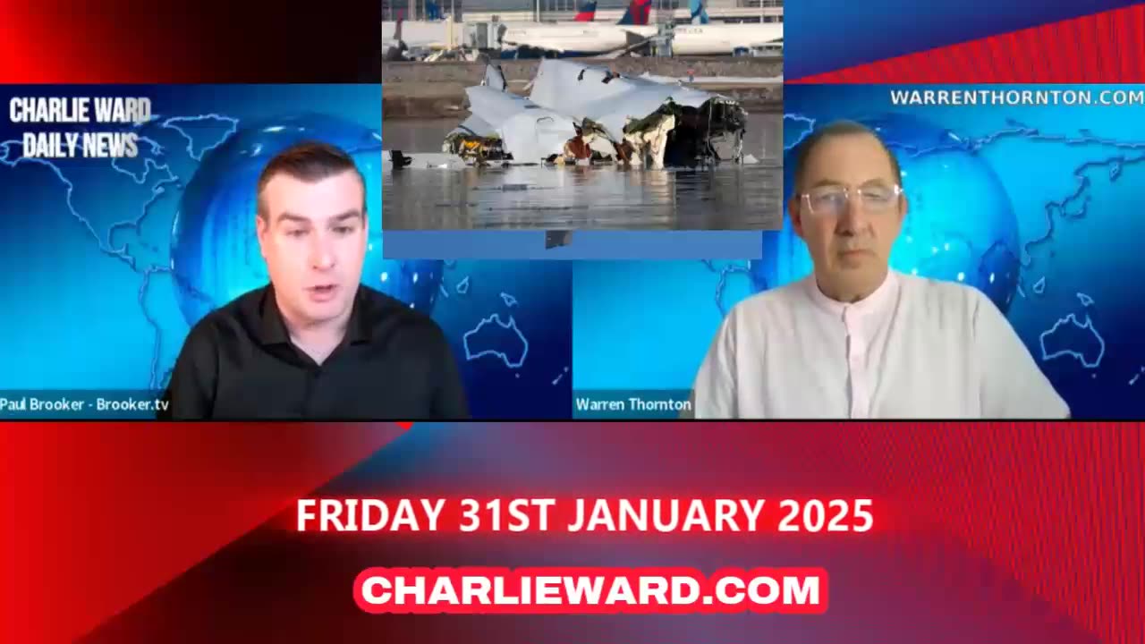 Feb 1: "Charlie Ward Daily News With Paul Brooker & Warren Thornton" .......