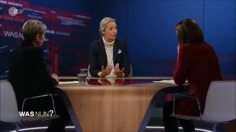 Interview 10.02. im ZDF mit Alice Weidel über die kommende Wahl und das Programm der AfD